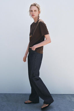 BASIC COTTON T-SHIRT - Zara фото 18