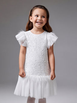 ACOOLA / Платье детское для девочек Sticks белый