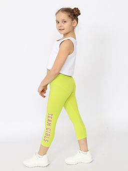 CRB wear/CSKG 70485-36-408 Бриджи для девочки,лайм/Ex.Cherubino  фото 4