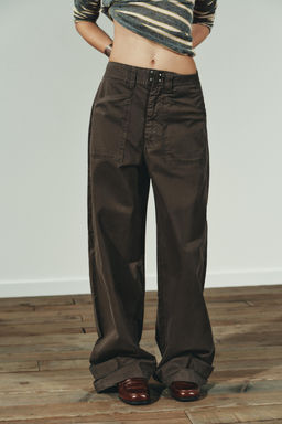 CARGO TROUSERS WITH POCKETS - Zara фото 4