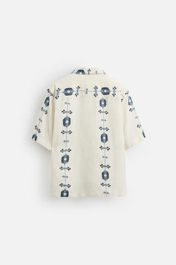 CONTRAST JACQUARD SHIRT - Zara фото 9