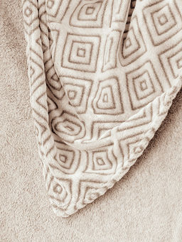 Плед 150x200 коричневый - Denastia фото 3