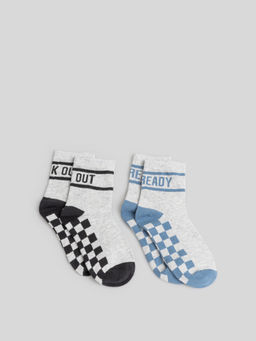 ACOOLA / Носки детские в наборе из 2 пар Perudiya серый