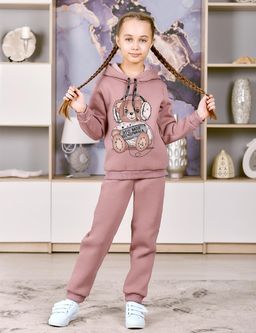 Детский костюм с начесом KETMIN ВЕЧЕРИНКА цв.Чайная Роза