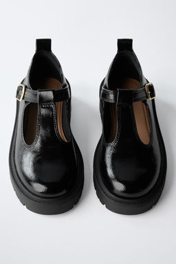 PATENT T-BAR SHOE - Zara фото 4