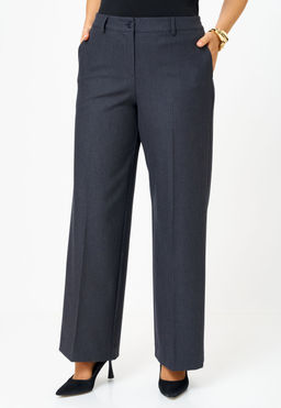 Брюки БелЭльСтиль 601 серо-синяя клетка