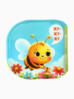 Книжка - игрушка для ванны «Кто как говорит?», Крошка Я, 12×12 см