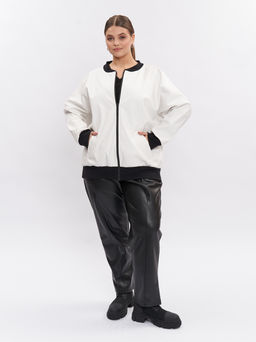 Жакет кожаный GA00109WHT02