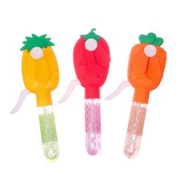 Цена за 24 шт. Мыльные пузыри-вентилятор Фрукты и овощи - Funny toys фото 4