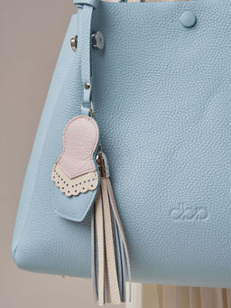 Кожаная сумка Vasilisa DBR 31210 светло-голубой  фото 2