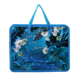 Папка с ручками пластик А4 330*260 МИКС Цветы - Calligrata фото 8