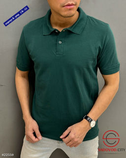 Футболка мужская однотонная