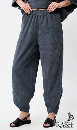 Костюм "Boho" микровельвет серый Цвет:как на фото