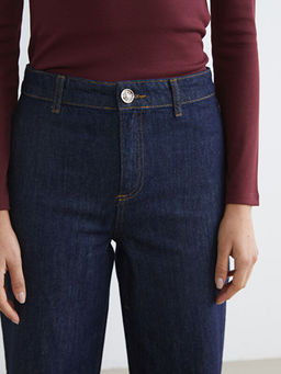 Flare Kad?n Jean Pantolon