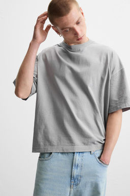 BASIC BOXY FIT T-SHIRT - Zara фото 29