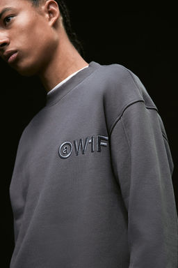 Sudadera bordada - H&m фото 2