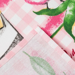 Цена за 2 шт. Полотенце кухонное Самой заботливой 35х60 см - Доляна фото 4