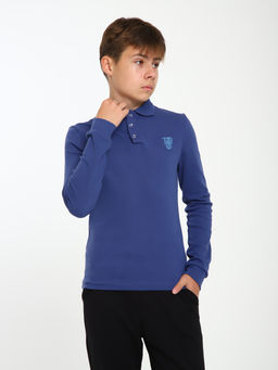 Рубашка-поло "Павел" индиго