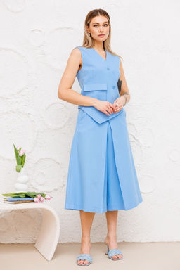 Костюм AmberA 2053G голубой  фото 5