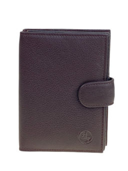 Обложка для паспорта и автодокументов из натуральной кожи, цвет коричневый