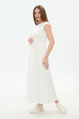 Платье NIKVA н1034-1 молоко  фото 6