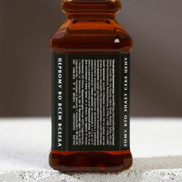 Подарочный набор косметики Крутой мужик, гель для душа во флаконе виски 100 мл и гель для душа во флаконе водки 90 мл, HARD LINE - Чистое счастье фото 5