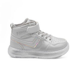 Высокие подростковые кроссовки А8662-28 серебро - Sport фото 2