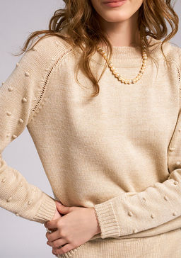 WW-2558 джемпер женский слоновая кость - Mozart фото 6