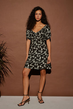 Concept club / Платье жен. Ladd черный принт  фото 7