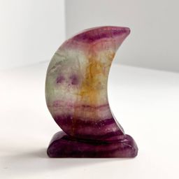 Месяц из Флюорита - Радуга самоцветов фото 2