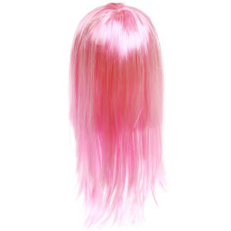 Парик карнавальный "Роскошь" 50 см (120 гр), Розовый