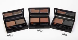OG-EB2164 Тени оттеночные для моделирования бровей тон 01 ,(2 цвета) Mineral Browbox беж+серый