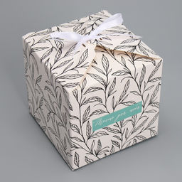 Цена за 2 шт. Коробка подарочная складная, упаковка, «Только для тебя », 12 х 12 х 12 см