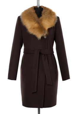 Мех натуральный (лиса) Пальто утепленное Холлофайбер 300 - El podio фото 7