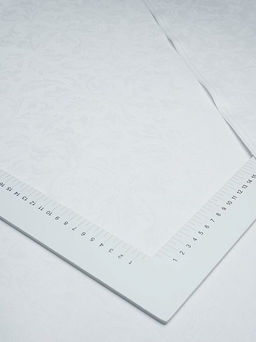 Полульняной жаккард Перепев цв.белый (отбеленный), ш.1.58м, лен-30%, хлопок-70%, 200гр/м.кв - Купава фото 6