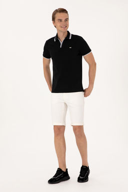 Erkek Slim Fit Siyah Polo Yaka Ti__rt Sepette S_rpriz _ndirim - U.s. polo assn фото 4