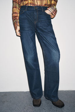 JEANS ZW COLLECTION BOOTCUT LOW-RISE - Zara фото 5