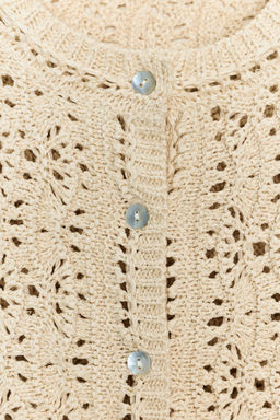 OPEN KNIT CARDIGAN - Zara фото 15