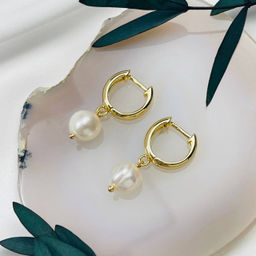 Серьги из Жемчуга речной культив