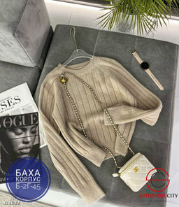 Свитер женский однотонный - Bruno фото 5