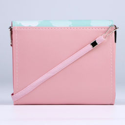 Сумка детская для девочки Фея, на клапане, розовая, голубая - NAZAMOK KIDS фото 4