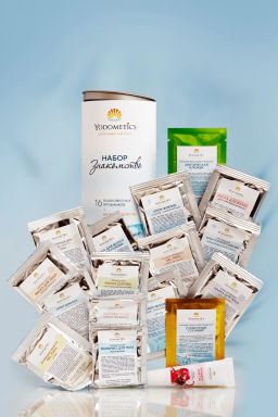 НАБОР Знакомство в мини-боксе 17 полновесных пробников + гидролат - сюрприз в подарок - Yodometics фото 8
