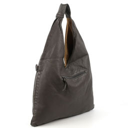 Женская мягкая сумка хобо с косметичкой из эко кожи 0105-14 - Cidirro фото 3