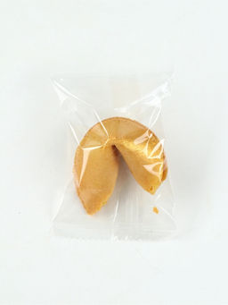 Цена за 2 шт. Печенье с предсказанием с кандурином Сладкое новогоднее предсказание, 1 шт.