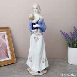 Статуэтка Дама с младенцом 30 см / 200315 /уп 24/
