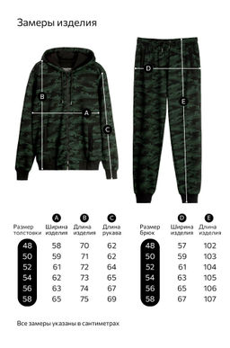 Мужской костюм из футера трехнитки Happyfox