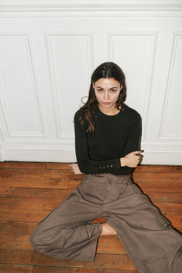 BASIC PLAIN KNIT JUMPER - Zara фото 2