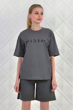 Арт. 51301 Костюм женский с шортами 42-50 (5 шт) Цвет:верх-хаки, низ-хаки