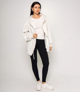 Толстовка #КТ001 (13), светло-серый меланж