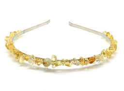 Ободок на голову женский с цитрином